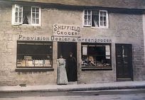 No. 29 Mrs Susan Sheffield and daughter in 1930s